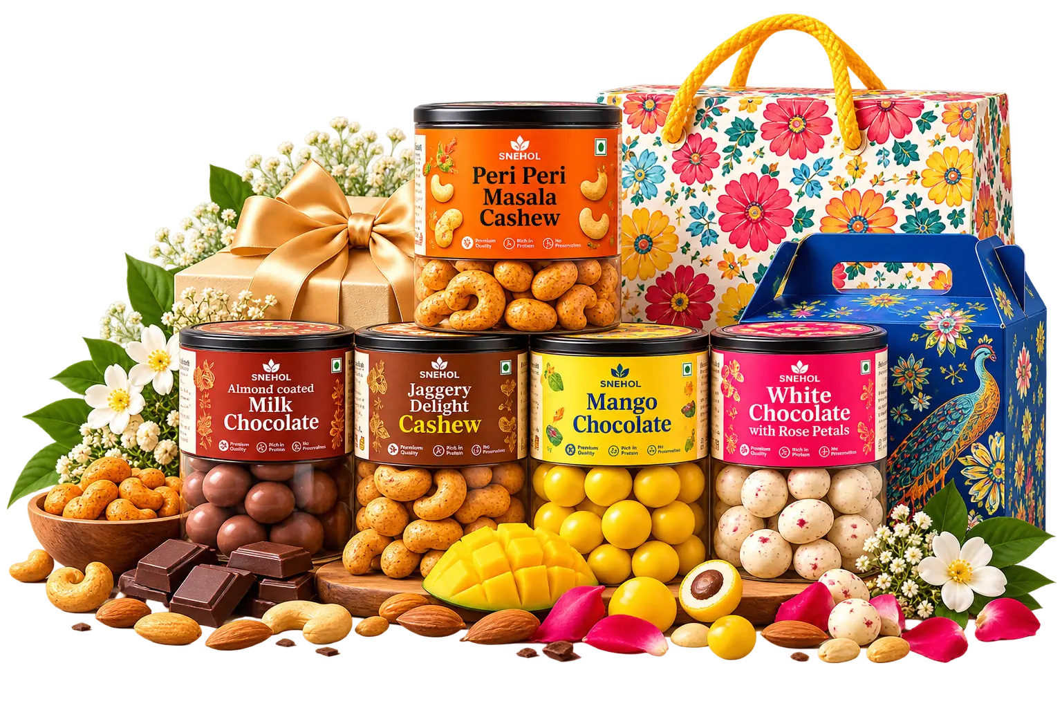 SNEHOL premium dry fruit gift hamper